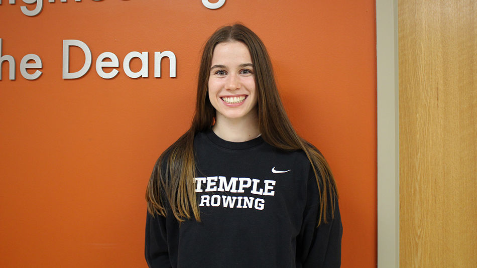 Balancing Rowing and Engineering Student Athlete Rose Biddulph