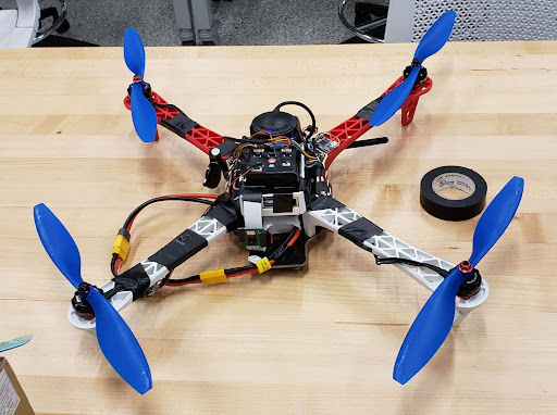 Raspberry Pi controlled drone